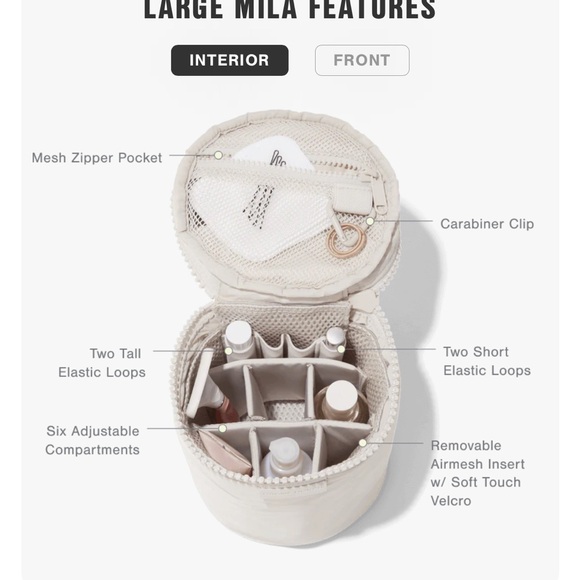 Dagne Dover, Mila Toiletry Bags - Picture 6 of 11